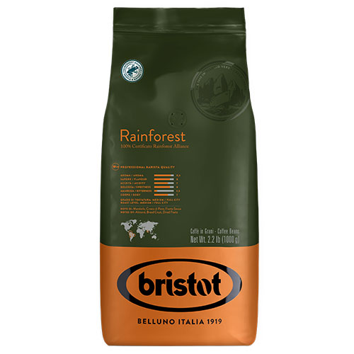 Bristot Rainforest koffiebonen 1 kilo