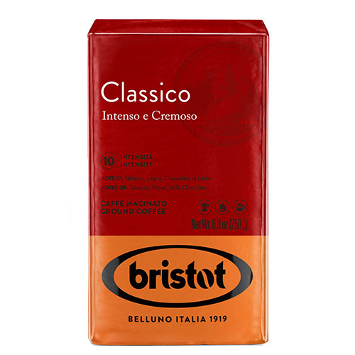 Bristot Classico gemalen koffie 250-gram